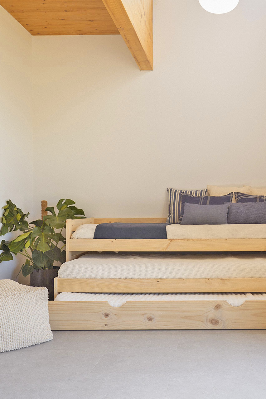 Imagen de ambiente 4 para:Cama nido compacta de tres niveles